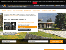 Tablet Screenshot of dracimmobilier-arthurimmo.com